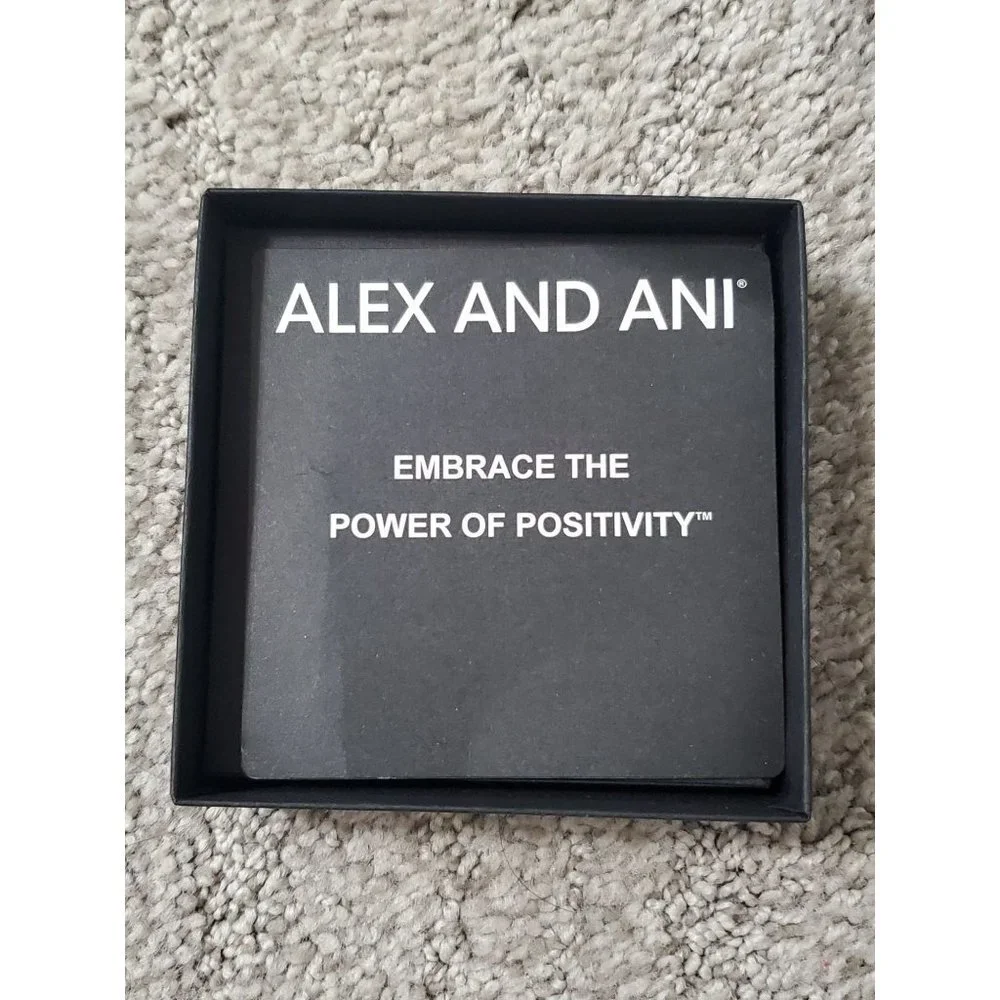 Alex and Ani Letter 'S'  Bracelet- New with box and tag